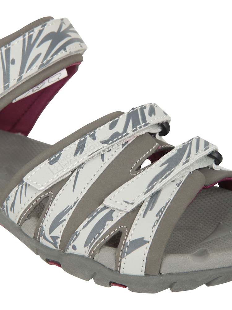 Harmaa - Mountain Warehouse Womens Leveä lesti Santorini Summer Sandaalit - Kuva 8 / 8