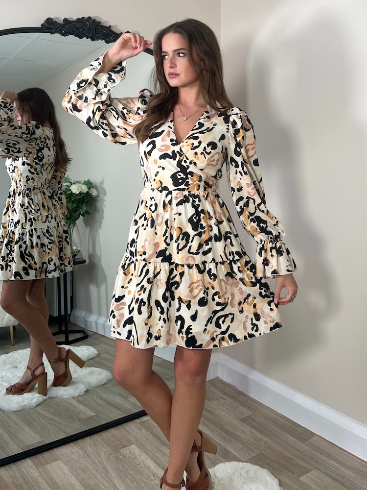 Girl In Mind Gia Animal Мини-платья - Изображение 1 из 4