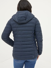 FatFace Ruby Navy Lightweight Puffer Jacket - Image 2 of 5