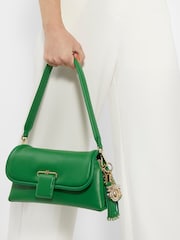 Dune London Green Chelsea Pillow Shoulder Bag - Image 1 of 5