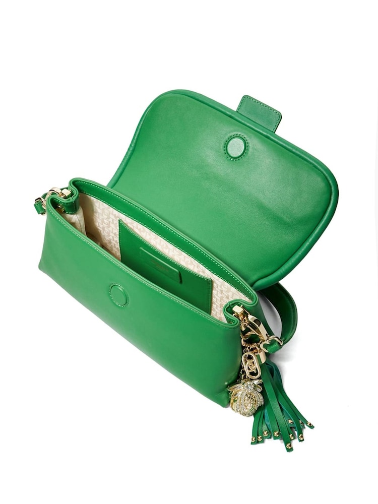 Dune London Green Chelsea Pillow Shoulder Bag - Image 5 of 5