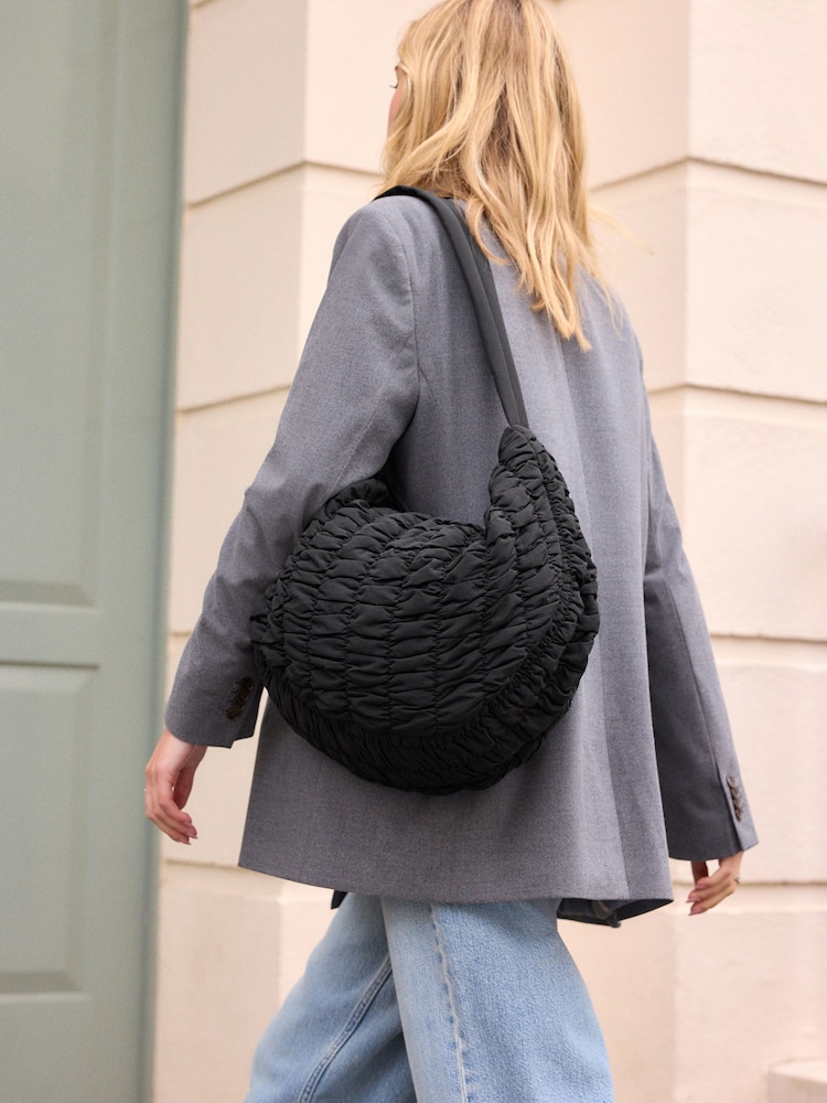 Negro - Bolso de Hombro Acolchado - Imagen 2 de 9 Negro - Bolso de Hombro Acolchado - Imagen 2 de 9