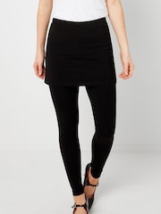 Joe Browns Black 2-In-1 Essential Skirted Leggings - Image 1 of 3