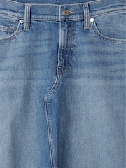 Gap Blue Denim Maxi Skirt - Image 5 of 5