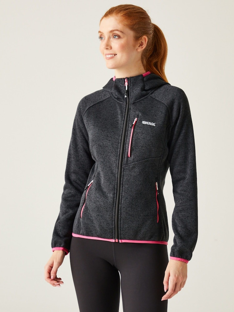 Regatta Grey Womens Newhill Full Zip Fleece - Image 1 of 7 Regatta Grey Womens Newhill Full Zip Fleece - Image 1 of 7