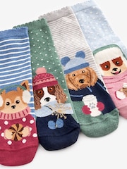 Winter Dogs Ankle Socks 4 Pack - Image 6 of 6