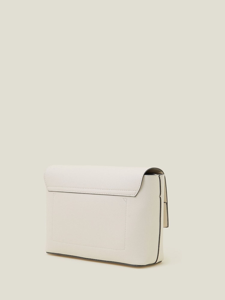 Accessorize White Cross-Body Leo Bag - Image 2 of 2