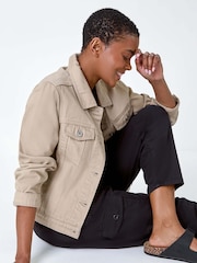 Roman Natural Denim Jacket - Image 2 of 5