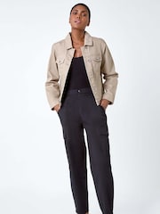 Roman Natural Denim Jacket - Image 3 of 5