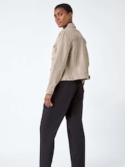 Roman Natural Denim Jacket - Image 4 of 5