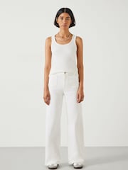 Hush White Rowan Flared Jeans - Image 1 of 5