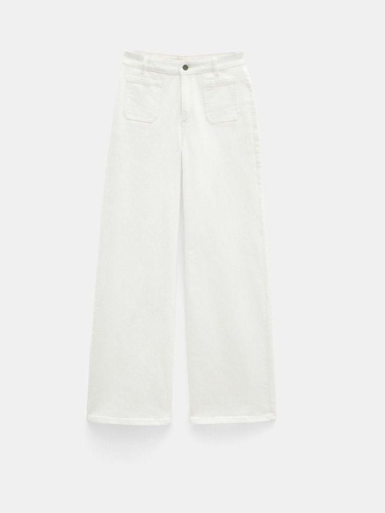 Hush White Rowan Flared Jeans - Image 5 of 5
