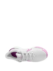 Nike White/Pink Youth Star Runner 4 Trainers - Image 3 of 4