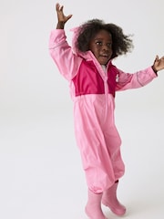 Regatta Pink Charco Waterproof Puddlesuit - Image 3 of 7