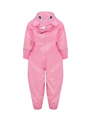 Regatta Pink Charco Waterproof Puddlesuit - Image 6 of 7