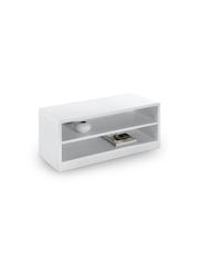 Julian Bowen White Manhattan Compact TV Unit - Image 2 of 2