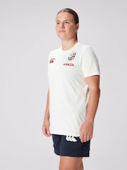 Canterbury Cream British & Irish Lions Rugby Cotton Jersey T-Shirt - Image 1 of 9