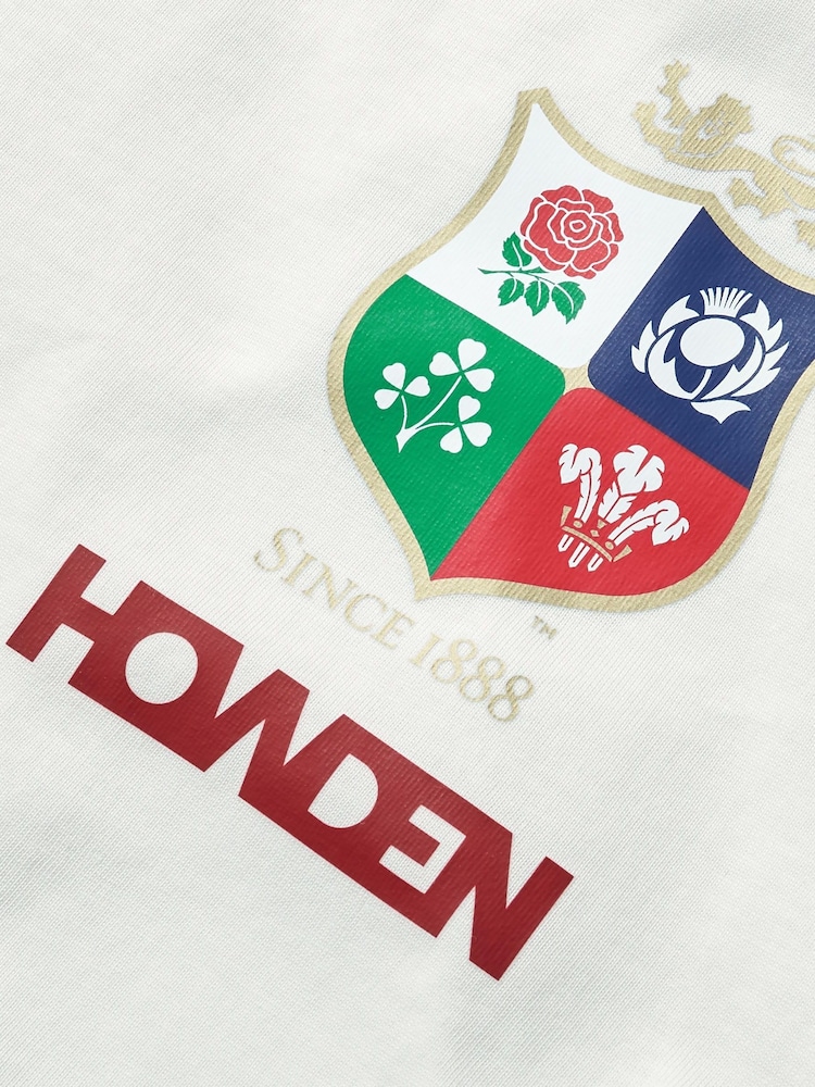 Canterbury Cream British & Irish Lions Rugby Cotton Jersey T-Shirt - Image 8 of 9