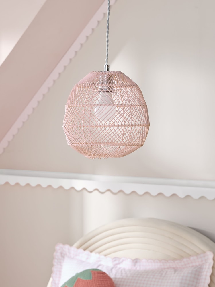Pink Tahiti Easy Fit Pendant Light Shade - Image 2 of 5