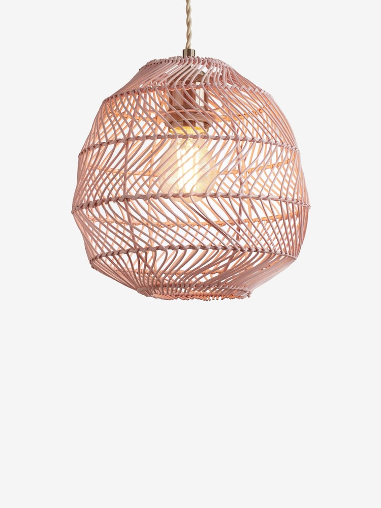 Pink Tahiti Easy Fit Pendant Light Shade - Image 5 of 5