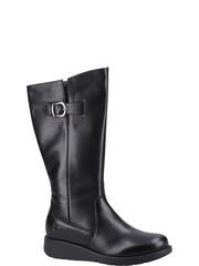 črna - Hush Puppies Luna Long Brown gležnjarji - Slika 1 iz 4