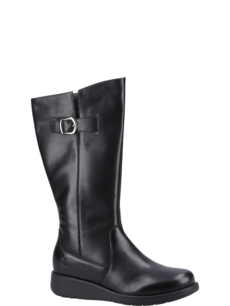 črna - Hush Puppies Luna Long Brown gležnjarji - Slika 1 iz 4
