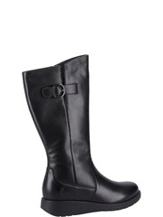 črna - Hush Puppies Luna Long Brown gležnjarji - Slika 2 iz 4