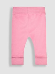 JoJo Maman Bébé Cream 3-Piece Floral Body, Trousers & Hat Set - Image 9 of 10