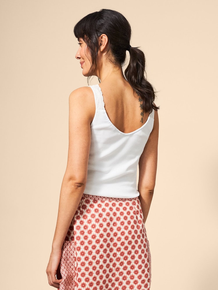 White Stuff White 100% Cotton Seabreeze Vest - Image 2 of 7