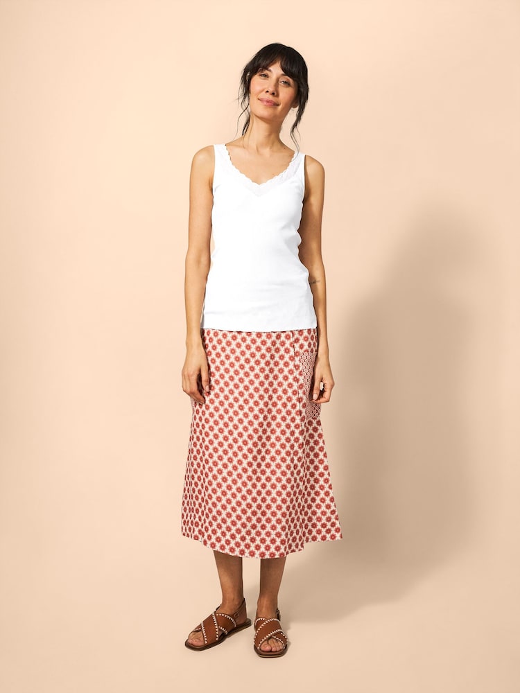 White Stuff White 100% Cotton Seabreeze Vest - Image 4 of 7