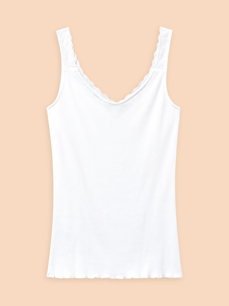 White Stuff White 100% Cotton Seabreeze Vest - Image 5 of 7