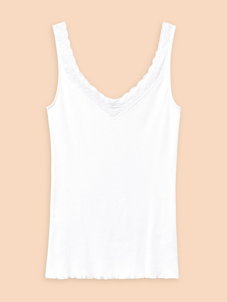 White Stuff White 100% Cotton Seabreeze Vest - Image 6 of 7