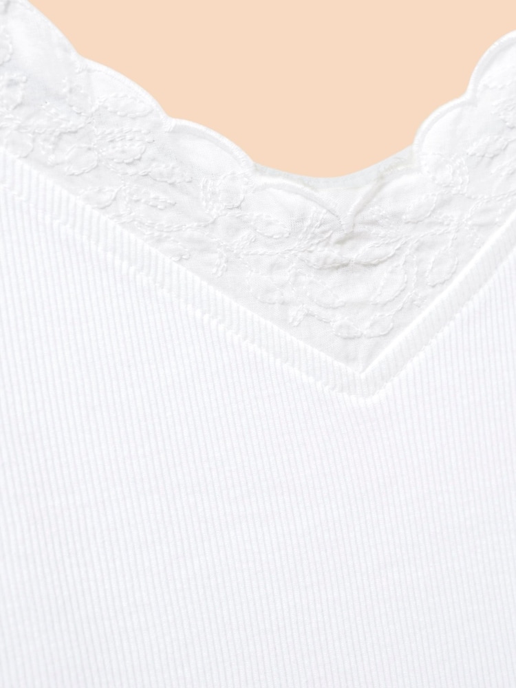 White Stuff White 100% Cotton Seabreeze Vest - Image 7 of 7