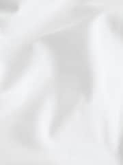 White Slim Fit Premium Two-Fold Cotton Shirt - Image 7 of 7