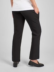 JoJo Maman Bébé Black Maternity Straight Leg Trousers - Image 2 of 4
