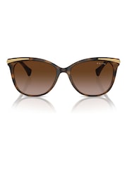 Ralph By Ralph Lauren Ra5309U Square Brown Sunglasses - Image 1 of 5