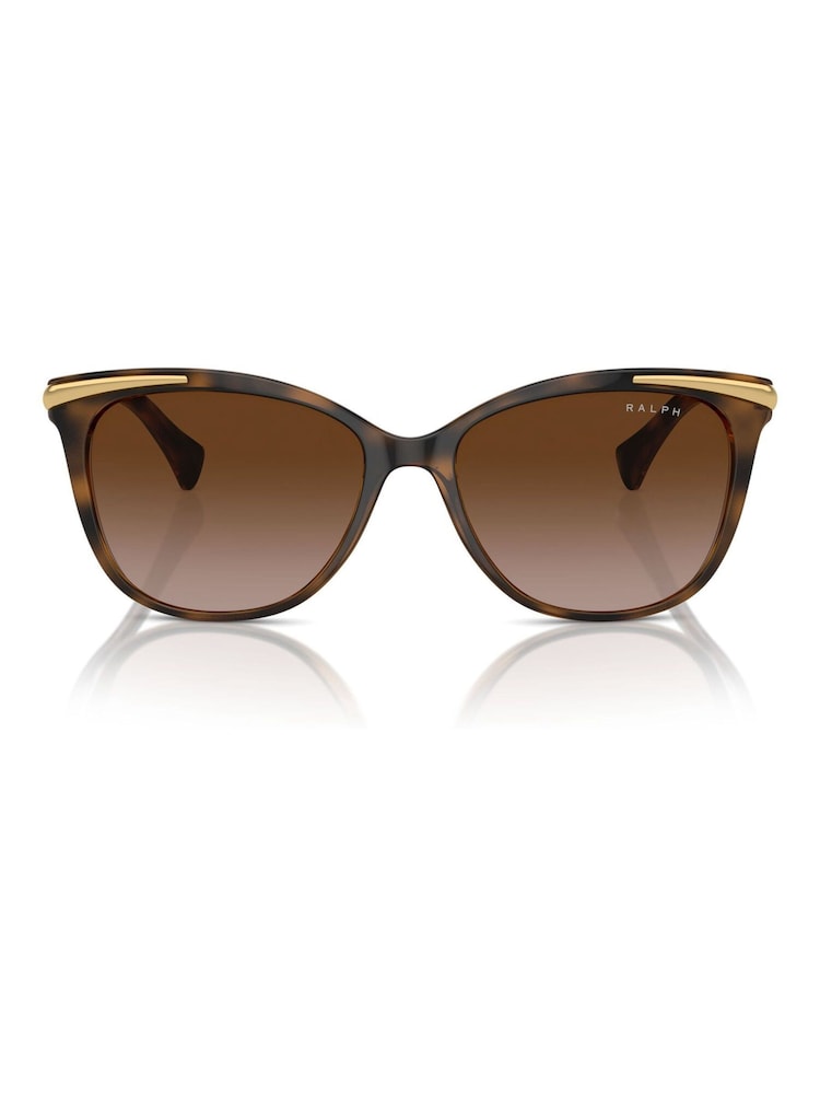 Ralph By Ralph Lauren Ra5309U Square Brown Sunglasses - Image 1 of 5 Ralph By Ralph Lauren Ra5309U Square Brown Sunglasses - Image 1 of 5