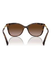 Ralph By Ralph Lauren Ra5309U Square Brown Sunglasses - Image 3 of 5