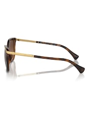 Ralph By Ralph Lauren Ra5309U Square Brown Sunglasses - Image 4 of 5