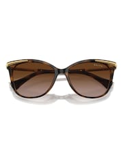 Ralph By Ralph Lauren Ra5309U Square Brown Sunglasses - Image 5 of 5