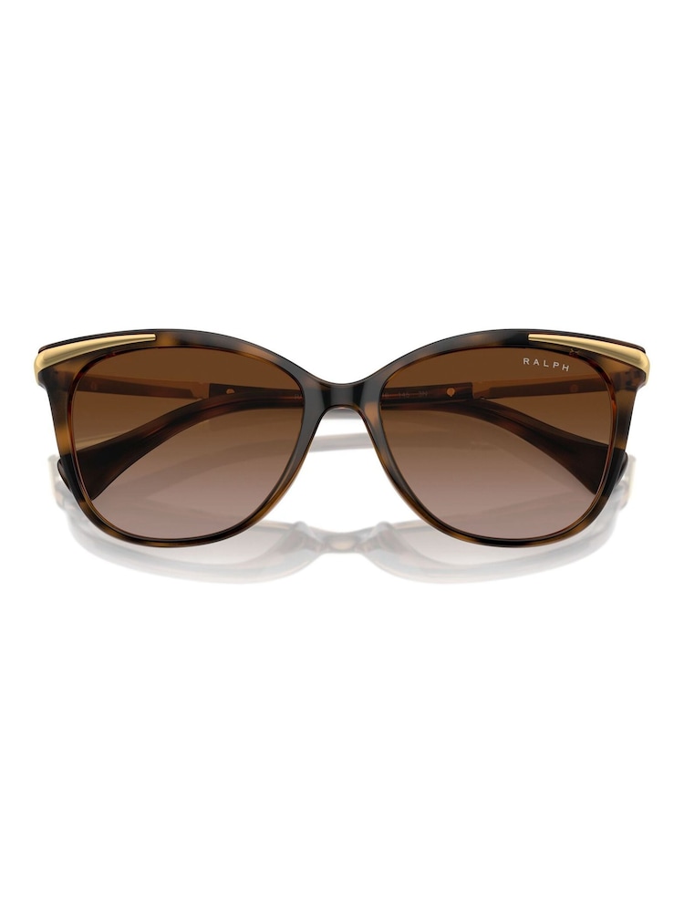 Ralph By Ralph Lauren Ra5309U Square Brown Sunglasses - Image 5 of 5