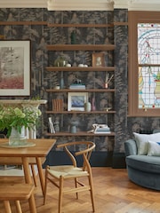 Graham & Brown Brown Norse Wallpaper - Image 1 of 3