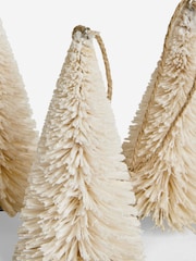 Set of 9 Natural Christmas Tree Baubles - Image 4 of 4