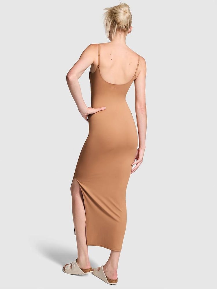 Victoria's Secret PINK Toffee Brown Relay Maxi Dress - Image 2 of 3