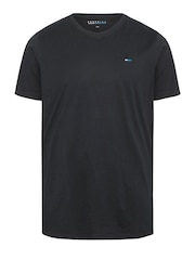 BadRhino Big & Tall Black Chrome 100% Cotton T-Shirts 5 Pack - Image 7 of 10