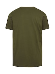 BadRhino Big & Tall Black Chrome 100% Cotton T-Shirts 5 Pack - Image 9 of 10