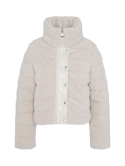Barbour® International Franchesca Boxy Fleece Quilt Jacket - Image 7 of 7