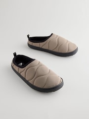 Natural Onion Thinsulate Quilted Mule Slippers - Image 1 of 6