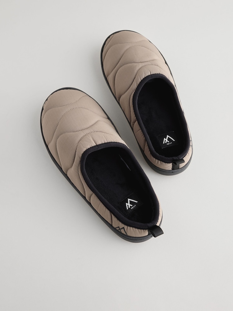 Natural Onion Thinsulate Quilted Mule Slippers - Image 3 of 6