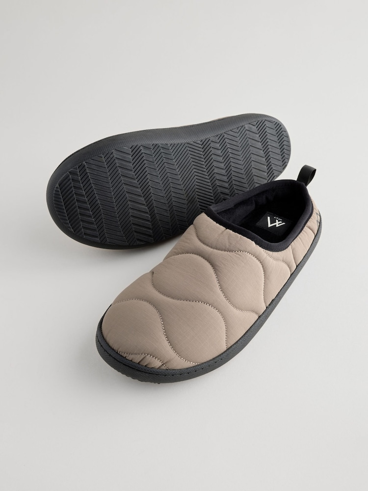 Natural Onion Thinsulate Quilted Mule Slippers - Image 4 of 6